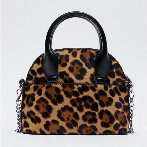Zara Brand new léopard *MINI Bag* - Picture 3 of 11